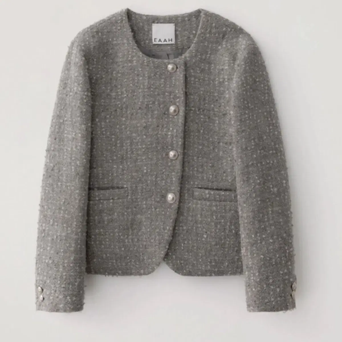 EAAH(이아) MEY TWEED JACKET (GREY) M/ 트위드자